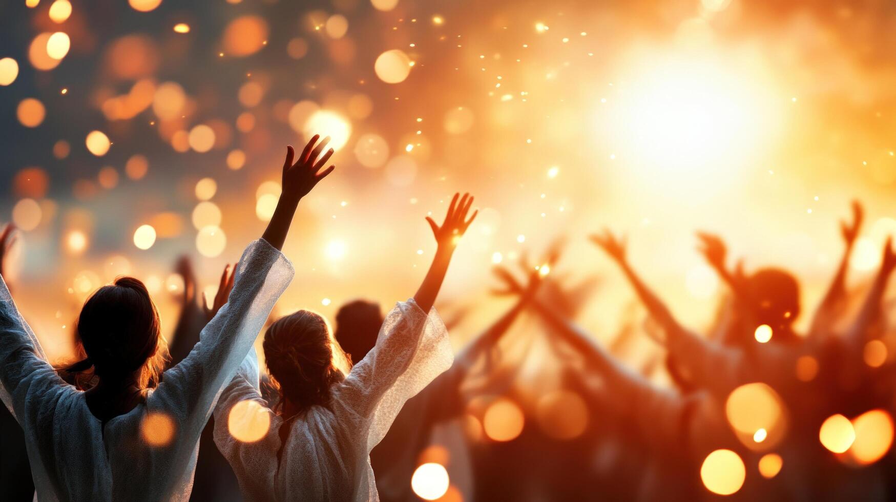 Community members united in hope and fellowship